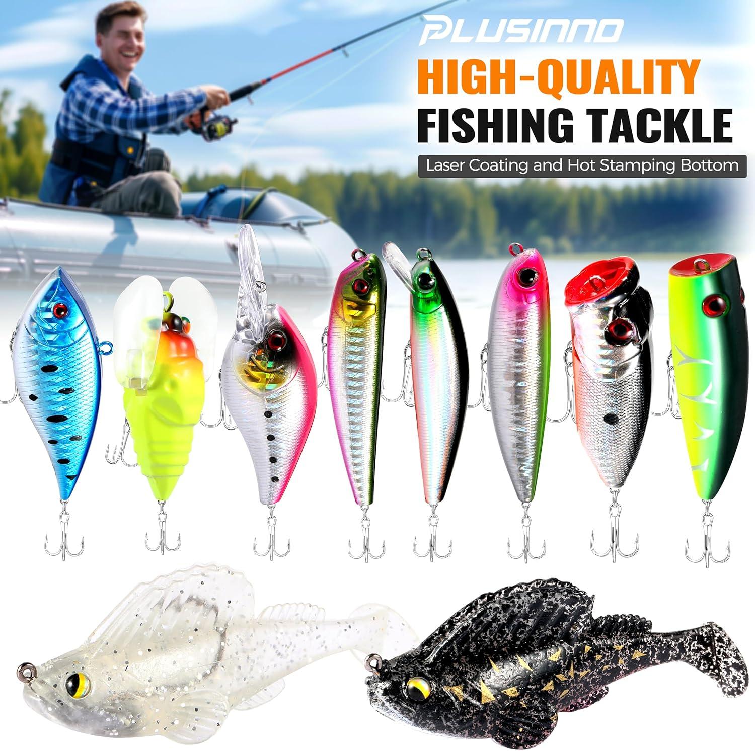 image:imagePLUSINNO Advent Calendar Fishing 2025 24 Days Fishing Lure Advent Calendar Fishing Tackle Christmas Countdown Advent Calendars Gifts for Adult Men Teen BoysFishing Advent Calendar 2025 not Box