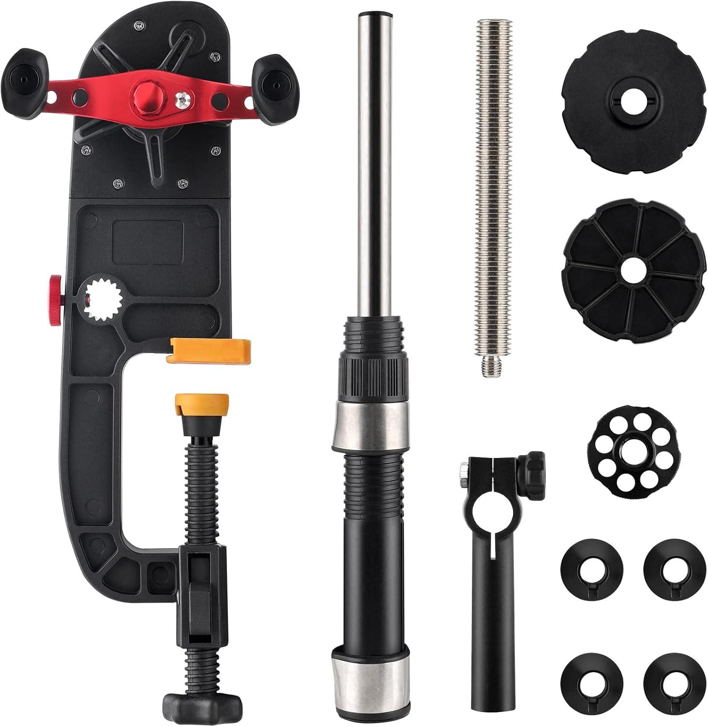 image:imagePLUSINNO Fishing Line Spooler Spooling Station System Machine Multifunction Baitcasting Reel Spooler Fishing Line Winder