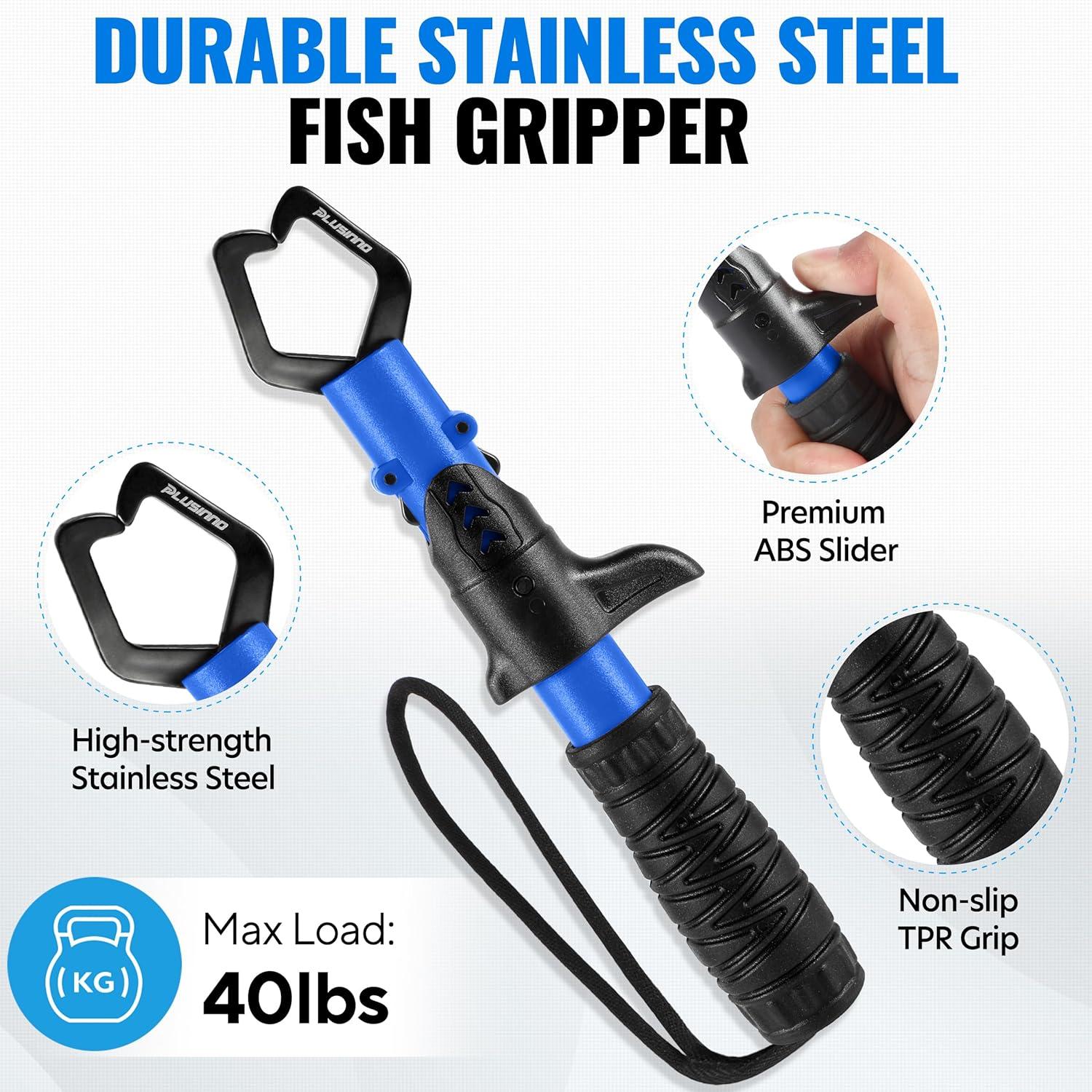 image:imagePLUSINNO Floating Fishing Net with Telescoping Handle Carbon Fiber Ultralight Long Fish Net Collapsible Landing Net 656786Ft Fishing Gear Kayak Accessories for Bass Trout Salmon786 FT 24M Full Length with Tool Kit