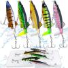 image:imageFishing Lure Set Bass with Topwater Floating Rotating Tail Artificial Hard Bait