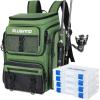 Green With 4 Tackle Boxes