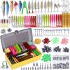 302Pcs Fishing Lures Kit