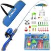 image:imagePLUSINNO Kids Fishing PoleIce Telescopic Fishing Rod and Reel Full Kits Spincast Youth Fishing Pole Fishing Gear for Kids Boys