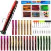 44PCS Stick Worms Ned Rig Kit