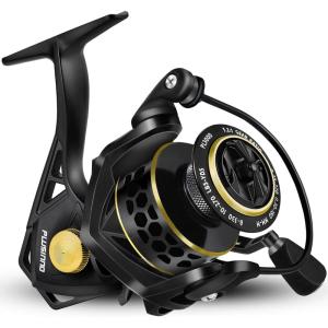PLUSINNO Fishing Reel, 9 +1BB Spinning Reel, Ultra Smooth Powerful, Lightweight Graphite Frame, CNC Aluminum Spool for Freshwater