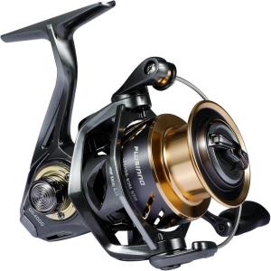 PLUSINNO GG Spinning Reel, High Speed Fishing Reels with 5.1:1-5.7:1 Gear Ratio, 22-30 LB Powerful Drag System, 9+1BB Ultra Smooth Powerful, Ultralight Spinning Reels for Freshwater and Saltwater