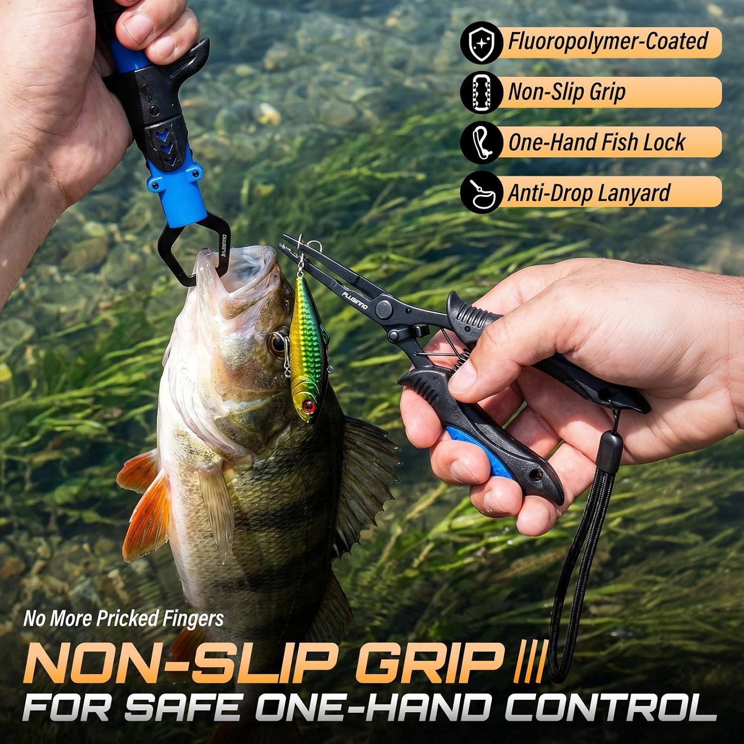 image:imagePLUSINNO Fishing Rod and Reel Combo with Telescopic Fishing Pole Portable Travel Fishing Rods Kit with Tackle Box Carrier Bag amp Manuals Fishing Gear Tool Kit for Freshwater Fishing Gifts for MenGOLD